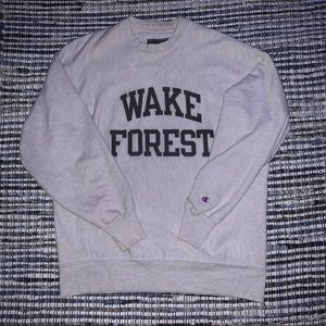 vintage champion reverse weave wake forest